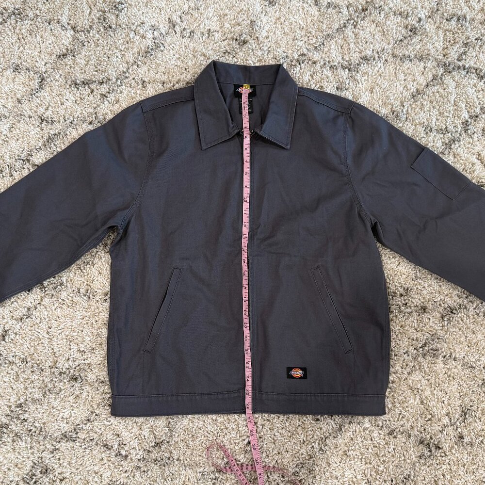 Dickies Men's Unlined Eisenhower Jacket -  Charcoal Gray